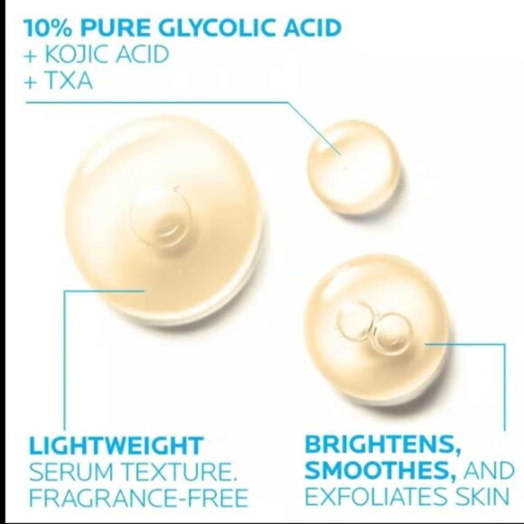 La Roche-Posay Glycolic B5 Serum Dark Spot Corrector 1oz Mela-D Pigment Control - Picture 4 of 7